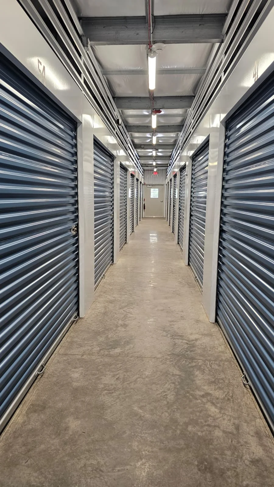 Climate-controlled hallway at Waynesville Smart Storage
